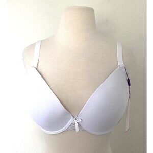 NWT Venus White Wired Bra Supportive Classic Underwire Lingerie Sz 85 (38D)